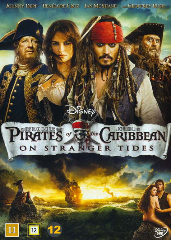 Pirates of the Caribbean 4: I Ukendt Farvand - Pirates of the Caribbean - Elokuva -  - 8717418496500 - keskiviikko 28. syyskuuta 2011