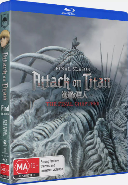 Cover for Attack on Titan: Final Season Finale Part 3 (Blu-Ray) (2025)