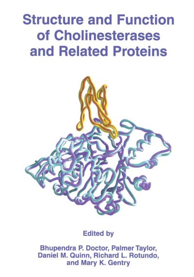 Cover for Bhuphedra P Doctor · Structure and Function of Cholinesterases and Related Proteins (Hardcover Book) [1999 edition] (1999)