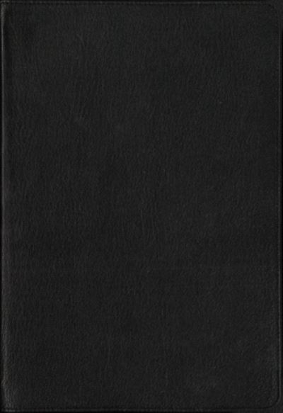 Cover for Zondervan · NRSVue, Holy Bible with Apocrypha, Premium Goatskin Leather, Black, Premier Collection, Art Gilded Edges, Comfort Print (Leather Book) (2022)