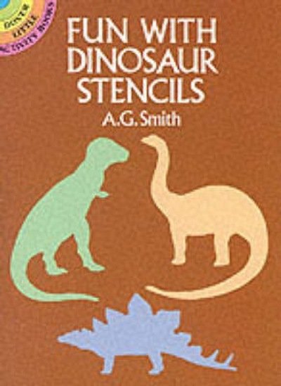 Cover for A. G. Smith · Fun with Stencils: Dinosaurs - Little Activity Books (MERCH) (2000)