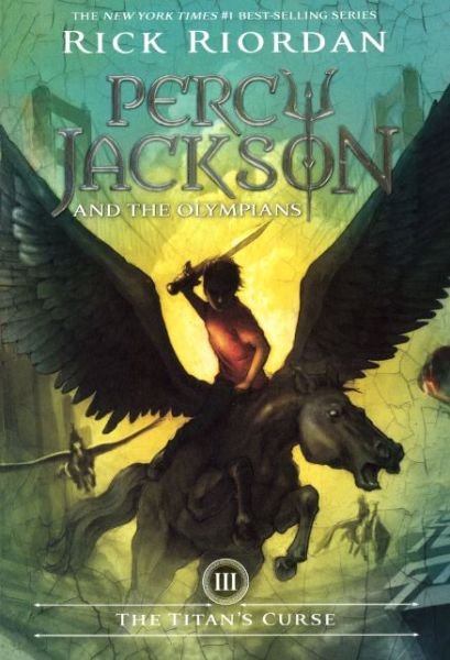 Cover for Rick Riordan · The Titan's Curse (Percy Jackson and the Olympians, Book 3) (Hardcover bog) (2008)