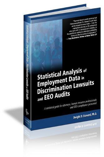 Cover for Dwight D Steward · Statistical Analysis of Employment Data in Discrimination Lawsuits and Eeo Audits (Hardcover bog) (2010)