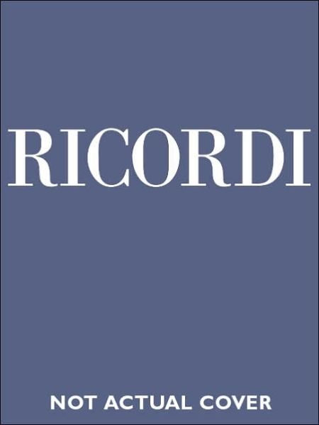 Uncle Bonzo, Goro and All Secondary Leads - Giacomo Puccini - Books - Ricordi - 9780634093500 - October 1, 2004