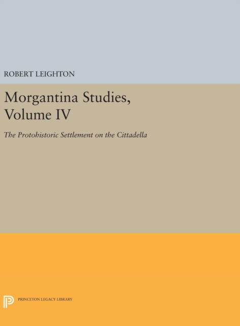 Morgantina Studies, Volume IV: The Protohistoric Settlement on the Cittadella - Publications of the Department of Art and Archaeology, Princeton University - Robert Leighton - Książki - Princeton University Press - 9780691634500 - 19 kwietnia 2016