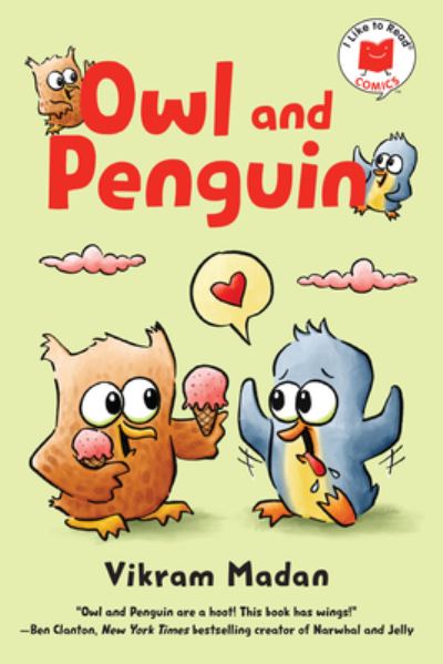 Cover for Vikram Madan · Owl and Penguin - I Like to Read Comics (Hardcover Book) (2022)