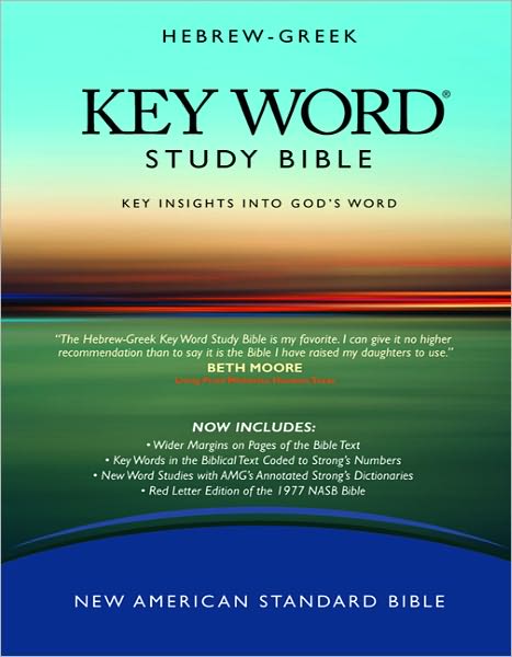 Cover for Spiros Zodhiates · Hebrew-greek Key Word Study Bible-nasb (Cloth Book) [Blue/Gray] (2008)