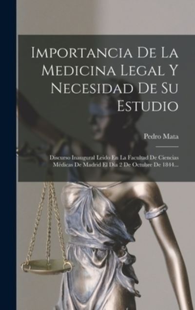 Cover for LLC Creative Media Partners · Importancia De La Medicina Legal Y Necesidad De Su Estudio (Hardcover bog) (2022)