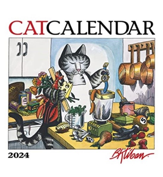 B. Kliban: CatCalendar 2024 Mini Wall Calendar - B Kliban - Books - Pomegranate - 9781087506500 - July 15, 2023