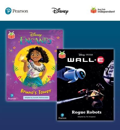 Cover for John Dougherty · Pearson Bug Club Disney Year 2 Pack C, including Turquoise and Gold book band readers; Encanto: Bruno's Tower, Wall-E: Rogue Robots - Bug Club (Book) (2022)