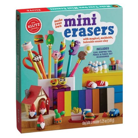 Make Your Own Mini Erasers - Klutz - Editors of Klutz - Bøker - Scholastic US - 9781338037500 - 26. juli 2016