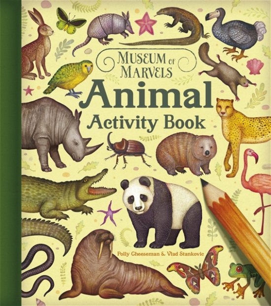 Cover for Polly Cheeseman · Museum of Marvels: Animal Activity Book (Paperback Book) (2024)