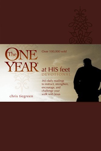 Cover for Chris Tiegreen · One Year At His Feet Devotional, The (Leather Book) (2006)