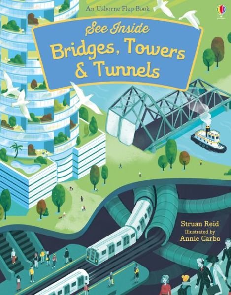 Cover for Struan Reid · See Inside Bridges, Towers and Tunnels - See Inside (Board book) [UK edition] (2018)