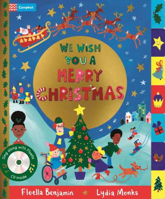 Cover for Floella Benjamin · We Wish You a Merry Christmas (Book) (2022)