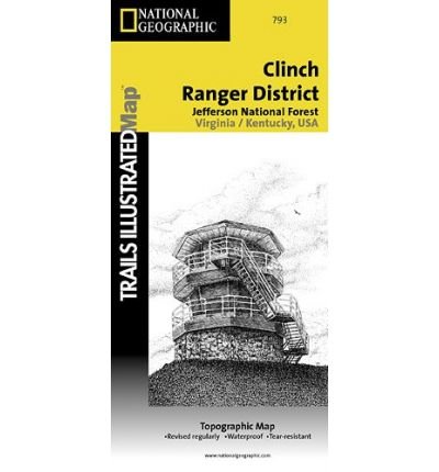 Cover for National Geographic Society · Clinch Ranger District, Jefferson National Forest: Trails Illustrated Map - National Forest / Blm S. (Map) (2020)
