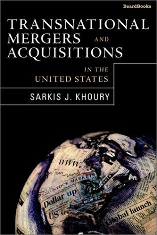 Cover for Sarkis J. Khoury · Transnational Mergers and Acquisitions in the United States (Paperback Book) (1980)