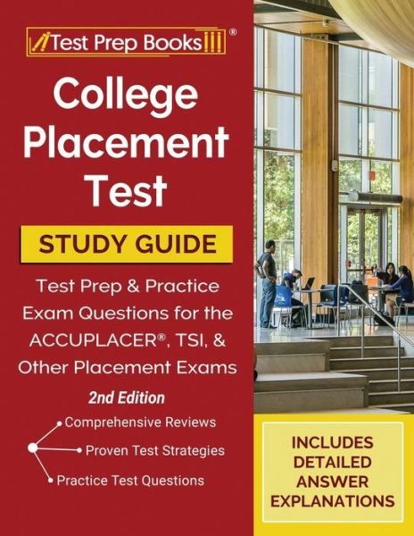 Cover for Tpb Publishing · College Placement Test Prep (Paperback Bog) (2020)
