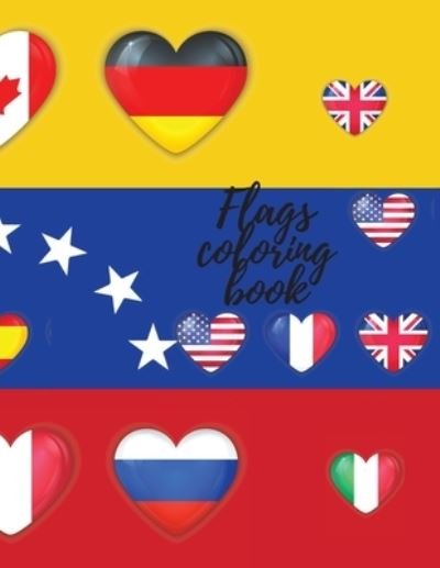 Cover for Cristie Dozaz · Flags coloring book (Taschenbuch) (2020)