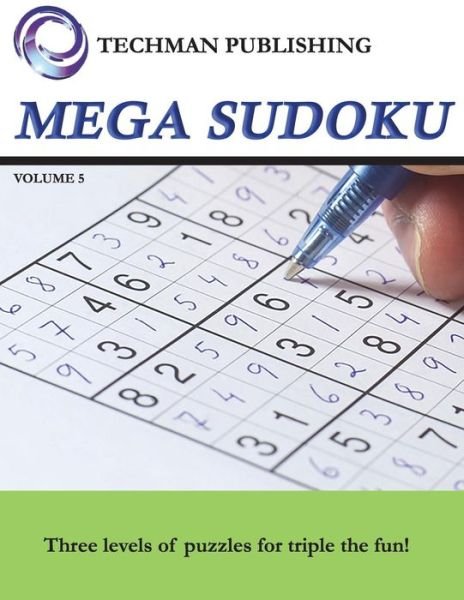 Cover for Techman Publishing · Mega Sudoku Volume 5 (Taschenbuch) (2018)