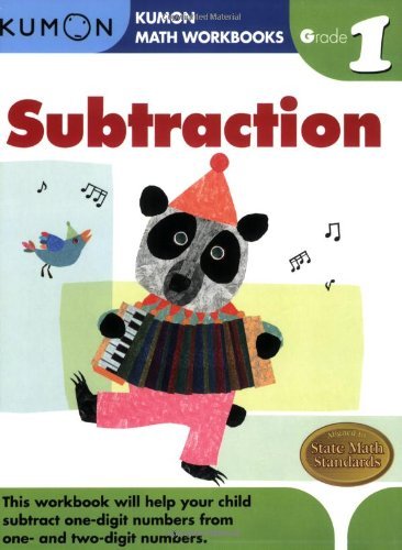 Cover for Kumon · Grade 1 Subtraction (Taschenbuch) [Workbook edition] (2008)