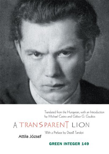 Cover for Attila Jozsef · A Transparent Lion (Paperback Book) (2006)