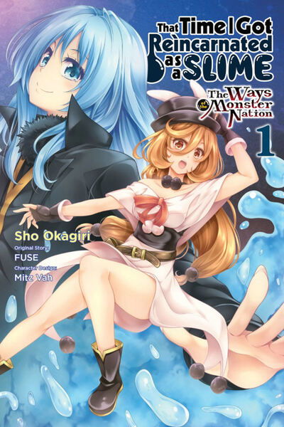 Cover for Barri Shrager · That Time I Got Reincarnated as a Slime, Vol. 1 (manga) (Paperback Book) (2020)