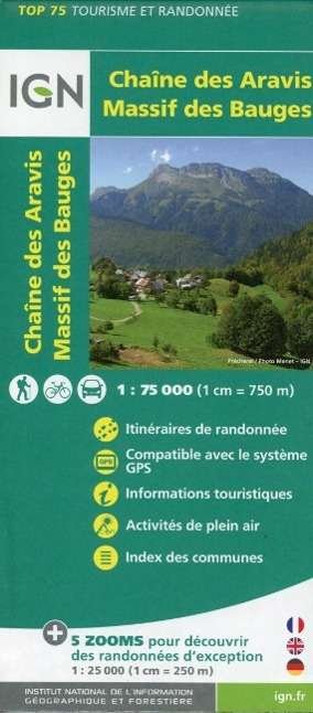 Cover for Ign · IGN TOP75: Chaîne des Aravis - Massif des Bauges (Tryksag) (2015)