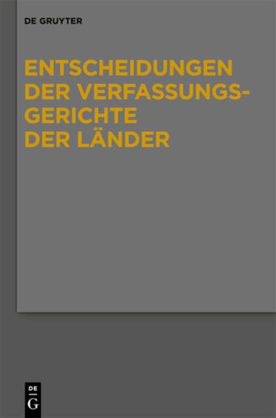 Cover for Von den Von den Mitgliedern der Gerichte · Baden-Württemberg, Berlin, Brandenburg, Bremen, Hamburg, Hessen, Mecklenburg-Vorpommern, Niedersachsen, Saarland, Sachsen, Sachsen-Anhalt, Thüringen (Book) (2010)