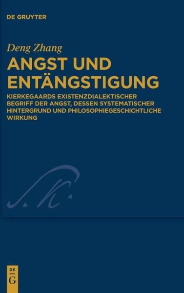 Cover for Zhang · Angst und Entängstigung (Buch) (2018)