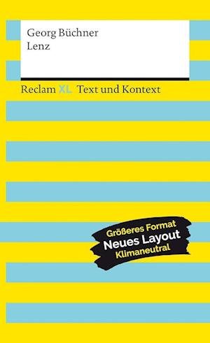 Cover for Georg Büchner · Lenz. Textausgabe mit Kommentar und Materialien (Taschenbuch) (2022)