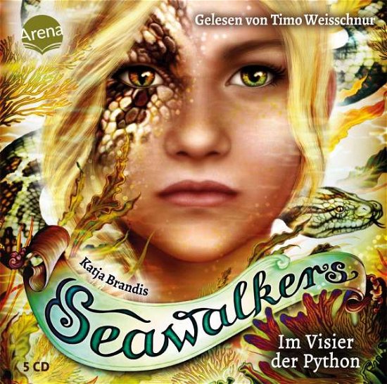 Cover for Katja Brandis · CD Seawalkers (6). Im Visier der Python (CD)