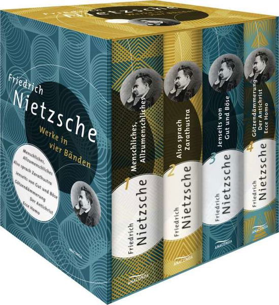 Friedr.Nietzsche,Werke i.4Bdn - Nietzsche - Livres -  - 9783730608500 - 