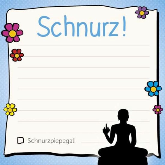 Cover for Am Arsch Vorbei: Schnurz! · Am Arsch vorbei: Schnurz! - Klebezettel (Bog)