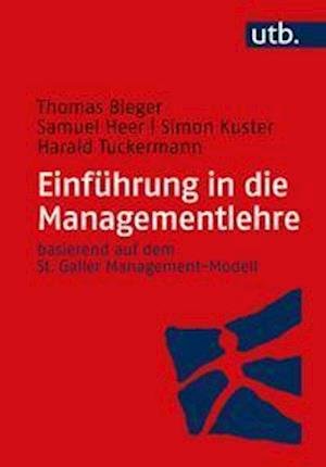 Cover for Thomas Bieger · Einführung in die Managementlehre (Paperback Book) (2021)
