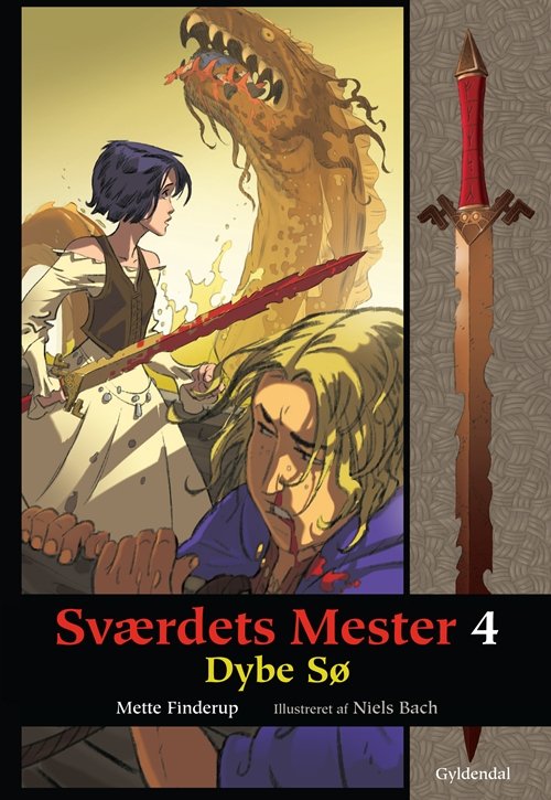 Cover for Mette Finderup · Sværdets Mester: Sværdets Mester 4 - Dybe Sø (Gebundesens Buch) [1. Ausgabe] [Indbundet] (2012)