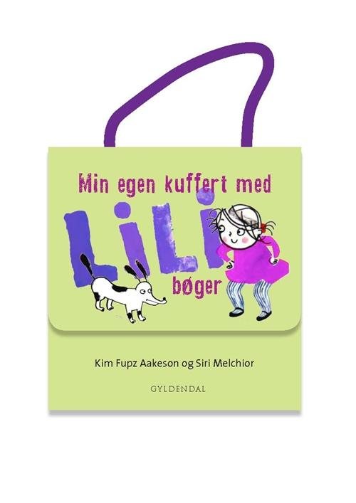 Cover for Kim Fupz Aakeson; Siri Melchior · Min egen kuffert: Min egen kuffert med Lili bøger (Innbunden bok) [1. utgave] [Indbundet] (2014)