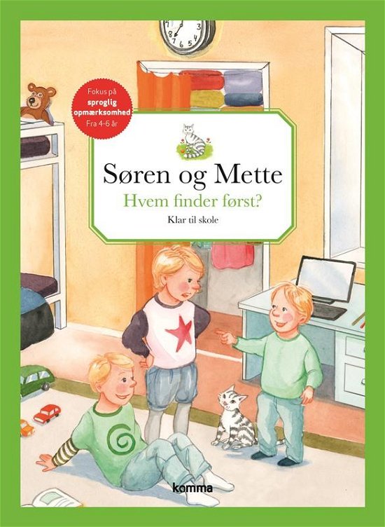 Cover for Kirsten Koch Jensen · Søren og Mette: Hvem finder først? (Buch) [1. Ausgabe] (2016)