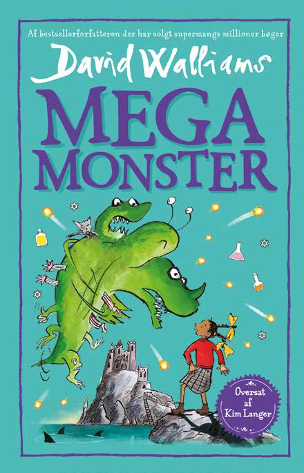 Cover for David Walliams · Megamonster (Bound Book) [1º edição] (2023)