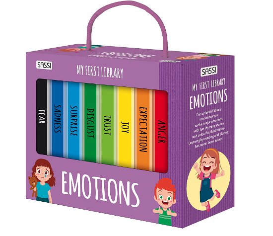 My First Library Emotions - M Gaule - Livres - Sassi - 9788830312500 - 1 juin 2023