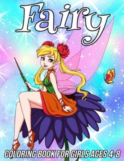 Fairy Coloring Book for Girls Ages 4-8 - Mezzo Zentangle Designs - Books - Independently Published - 9798575007500 - December 1, 2020