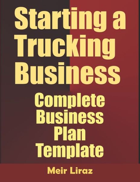 Cover for Meir Liraz · Starting A Trucking Business (Paperback Book) (2020)