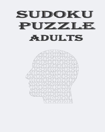 Cover for Sudoku Book · Sudoku Puzzle Adults (Paperback Bog) (2020)