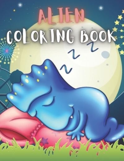 Cover for To The Point · Alien Coloring Book (Paperback Bog) (2020)