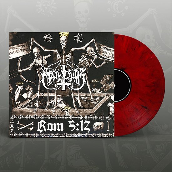 Cover for Marduk · Rom 5:12 (Red Marble Vinyl) (LP) (2022)