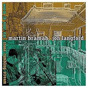 Cover for Jon Langford / Martin Bramah · Worm In Your Ear / Stone Tumbling Stream (LP) [Fast edition] (2018)