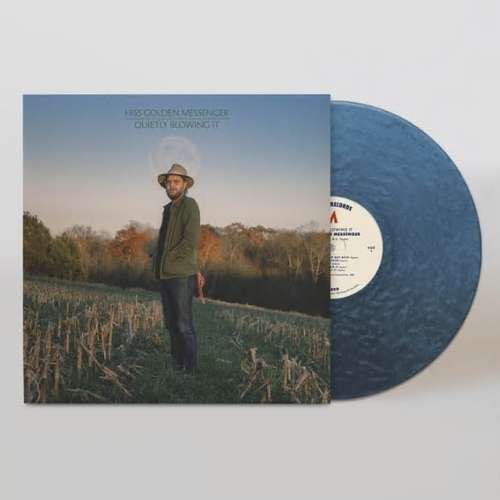 Cover for Hiss Golden Messenger · Quietly Blowing It - Vinyle Bleu Métallique (LP) [Peak Vinyl Indie Shop edition] (2022)