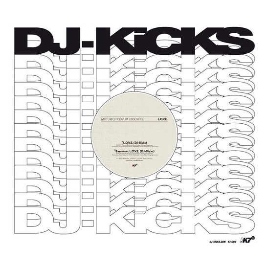 Cover for Motor City Drum Ensemble · DJ-Kicks (LP) (2011)
