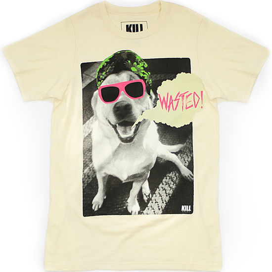 Cover for Kill Brand · Wasted Dog Cream (T-shirt) [size S] (2014)