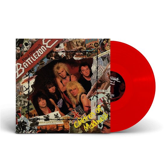 Cover for Paul Di'anno's Battlezone · Children of Madness (Red Vinyl) (LP) (2022)